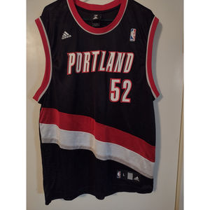 RARE Portland Trail Blazers Jersey #52 Greg Oden sz. L